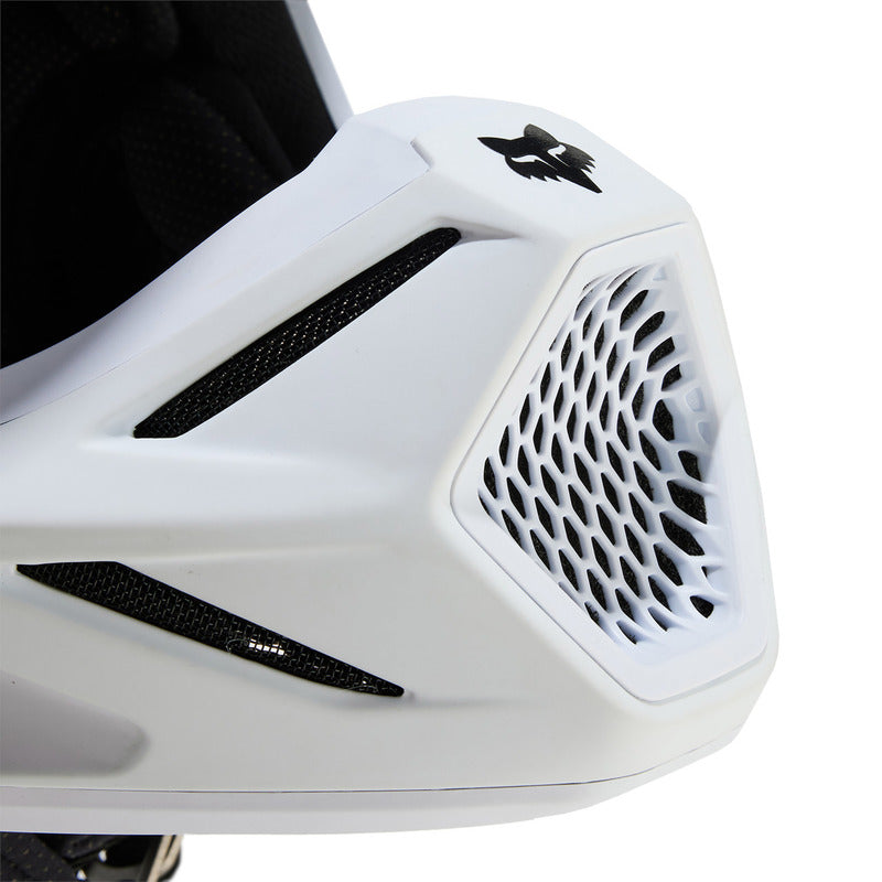 Kask Motocyklowy Fox V3 Solid Matte White