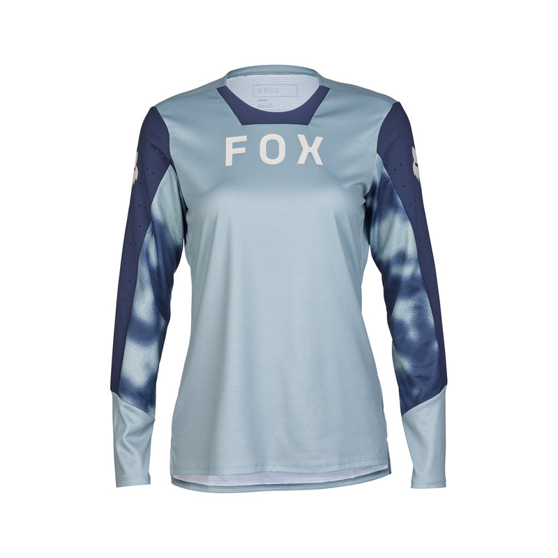 Koszulka Rowerowa Z Długim Rękawem Damska Fox Defend Taunt Gunmetal