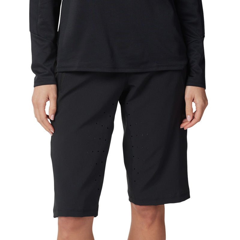 Spodenki Rowerowe Damskie Fox Defend Black