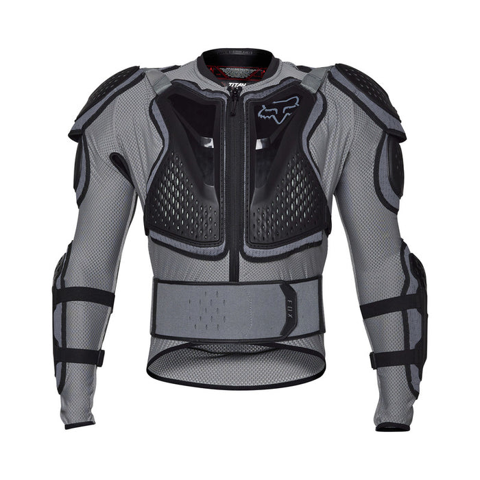 Koszulka Z Ochraniaczami Fox Titan Sport Cloud Grey