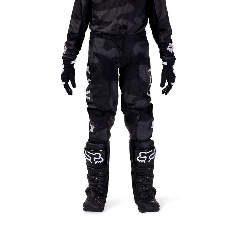 Spodnie Motocyklowe Junior Fox 180 Bnkr Black Camo