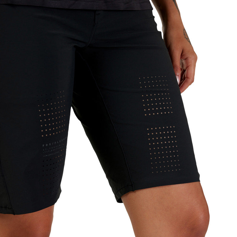 Spodenki Rowerowe Damskie Fox Flexair Black