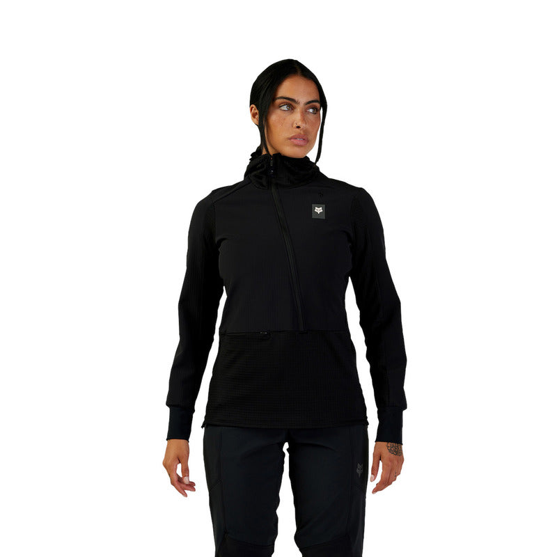 Bluza Rowerowa Damska Fox Defend Thermal Black
