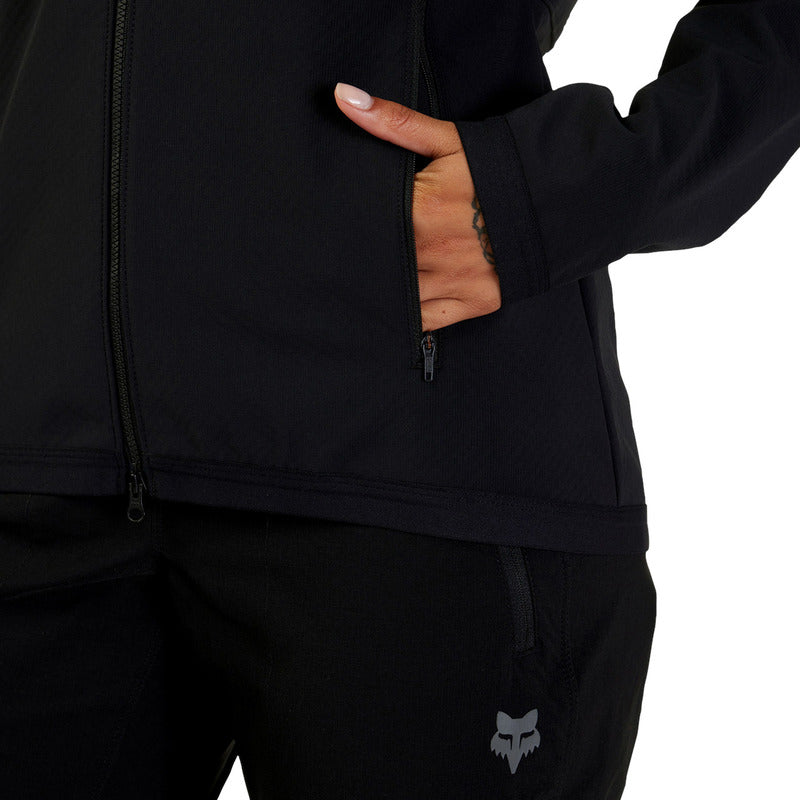 Kurtka Rowerowa Damska Fox Ranger Fire Black