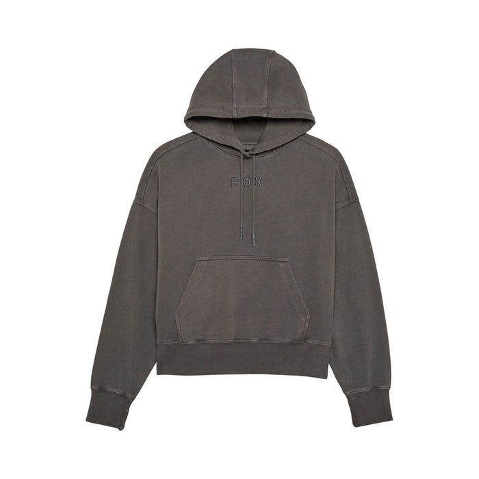 Bluza Z Kapturem Damska Fox Wordmark Oversized Pewter