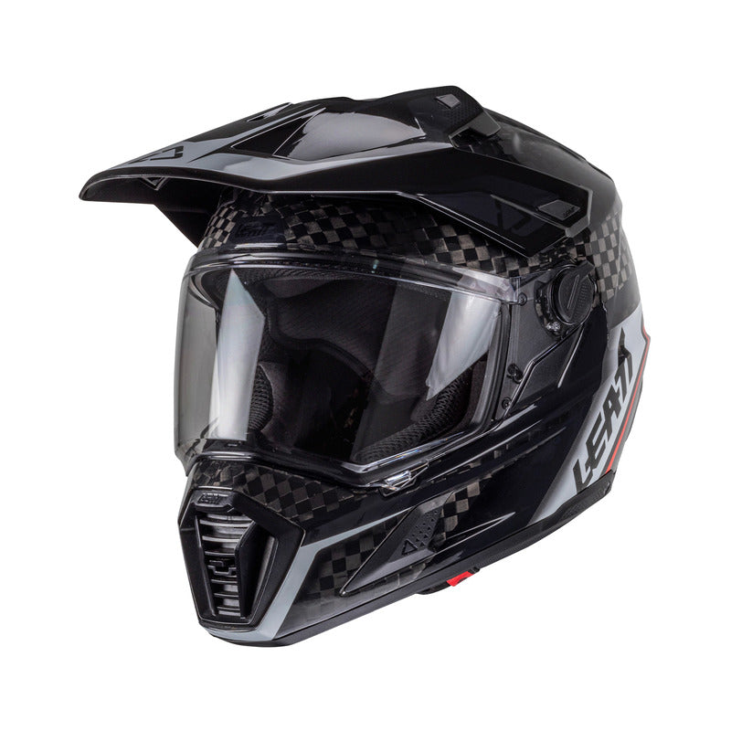 KASK MOTOCYKLOWY Z GOGLAMI LEATT KIT ADV 9.5 CARBON S