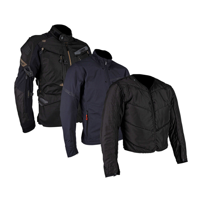 KURTKA MOTOCYKLOWA TEKSTYLNA LEATT ADV MULTITOUR 7.5 STEALTH 3XL