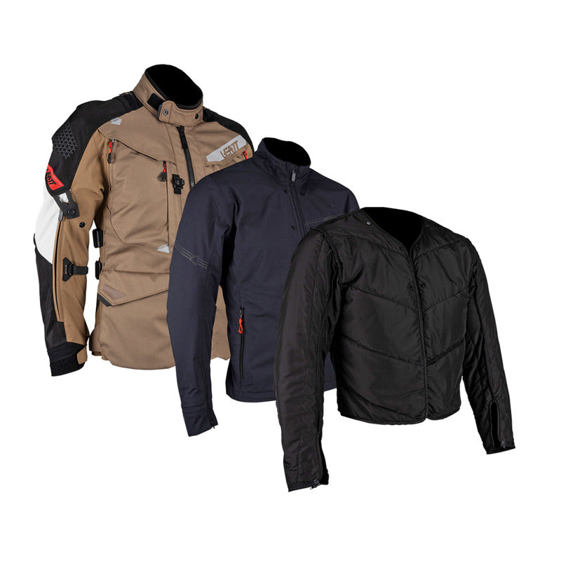 KURTKA MOTOCYKLOWA TEKSTYLNA LEATT ADV MULTITOUR 7.5 DESERT L