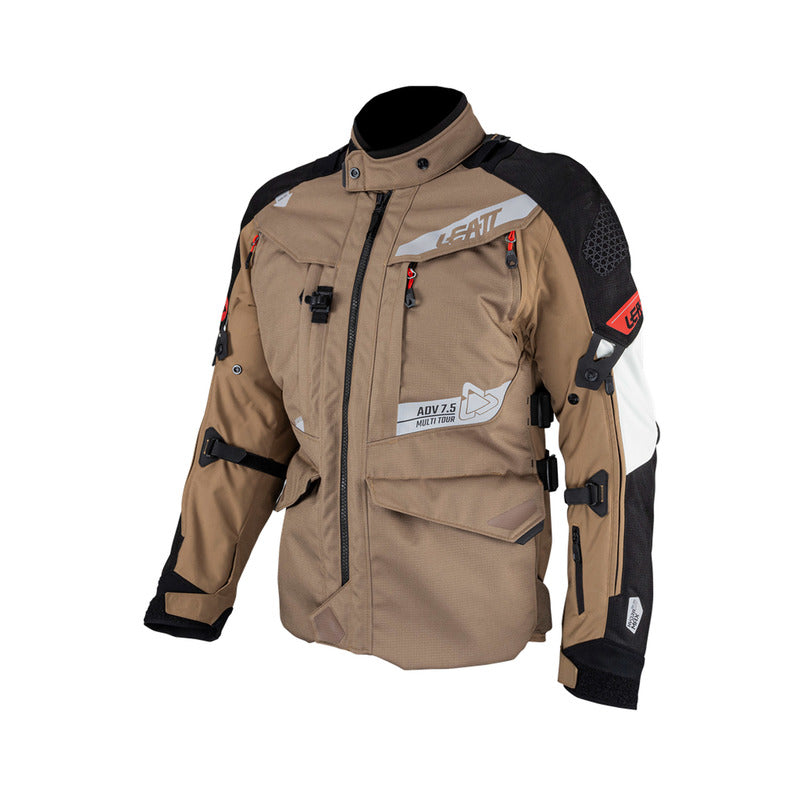 KURTKA MOTOCYKLOWA TEKSTYLNA LEATT ADV MULTITOUR 7.5 DESERT L
