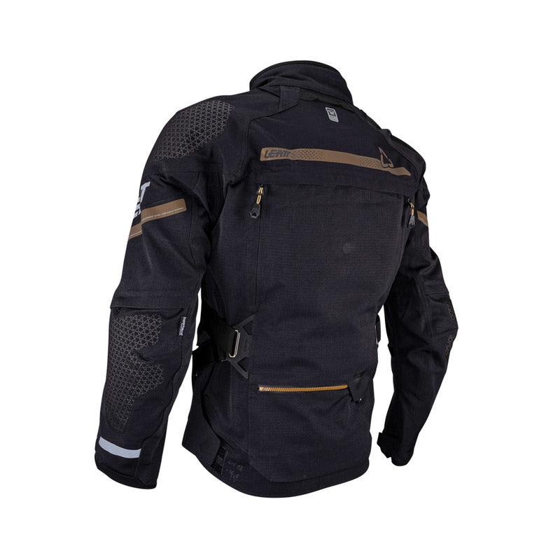 KURTKA MOTOCYKLOWA TEKSTYLNA LEATT ADV DRITOUR 7.5 STEALTH BLACK GREY S