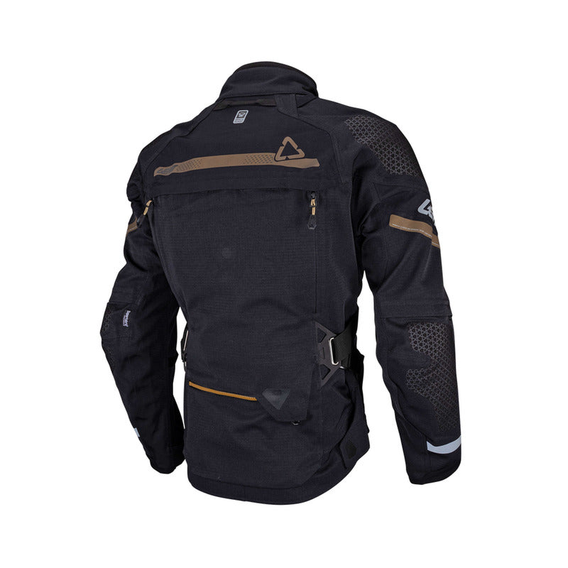 KURTKA MOTOCYKLOWA TEKSTYLNA LEATT ADV DRITOUR 7.5 STEALTH BLACK GREY S