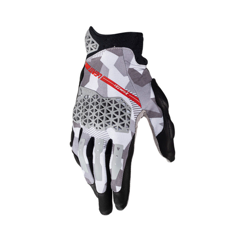 RĘKAWICE MOTOCYKLOWE LEATT ADV X-FLOW 7.5 SHORT STEEL S