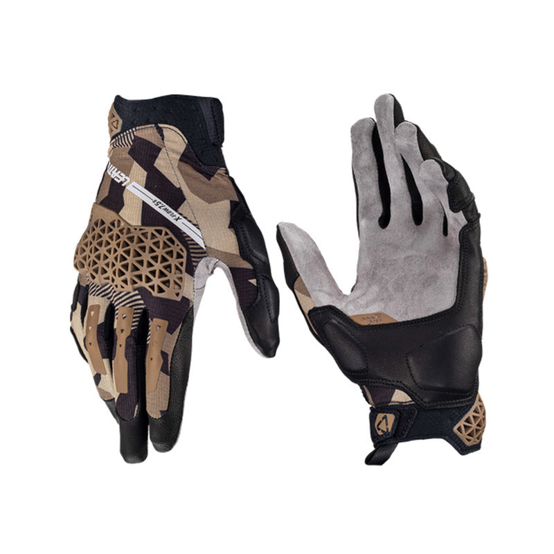 RĘKAWICE MOTOCYKLOWE LEATT ADV X-FLOW 7.5 SHORT DESERT S