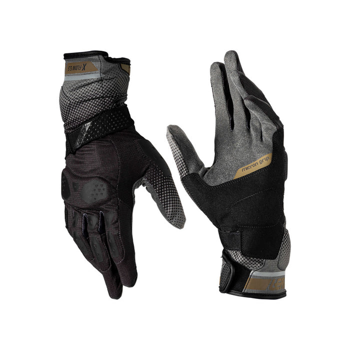 RĘKAWICE MOTOCYKLOWE LEATT ADV X-FLOW 5.5 STEALTH S