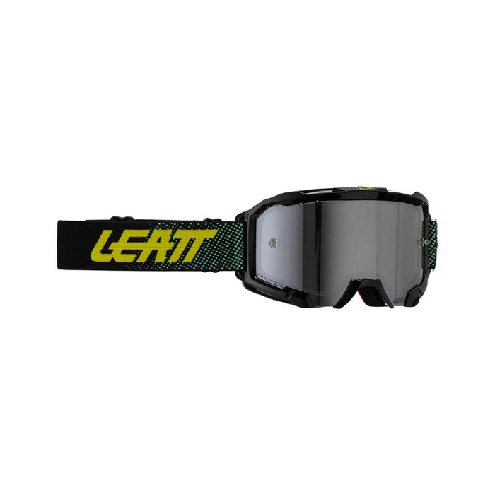 GOGLE LEATT VELOCITY 4.5 IRIZ 50 VLT BLACK SILVER OS