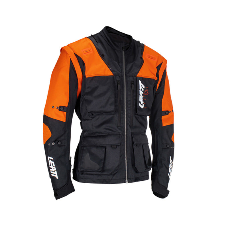 KURTKA MOTOCYKLOWA TEKSTYLNA LEATT MOTO 5.5 ENDURO ORANGE M