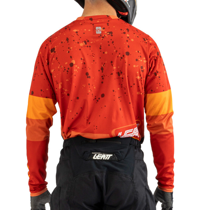 BLUZA OFFROADOWA LEATT MOTO 4.5 ENDURO BURN S