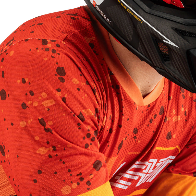 BLUZA OFFROADOWA LEATT MOTO 4.5 ENDURO BURN S