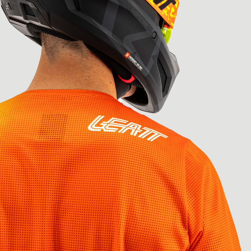 STRÓJ OFFROADOWY BLUZA I SPODNIE LEATT RIDE KIT 3.5 FLAME XS