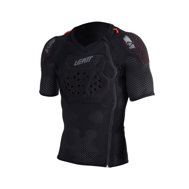 T-SHIRT Z OCHRANIACZAMI LEATT TEE REAFLEX STEALTH (160-166CM) S