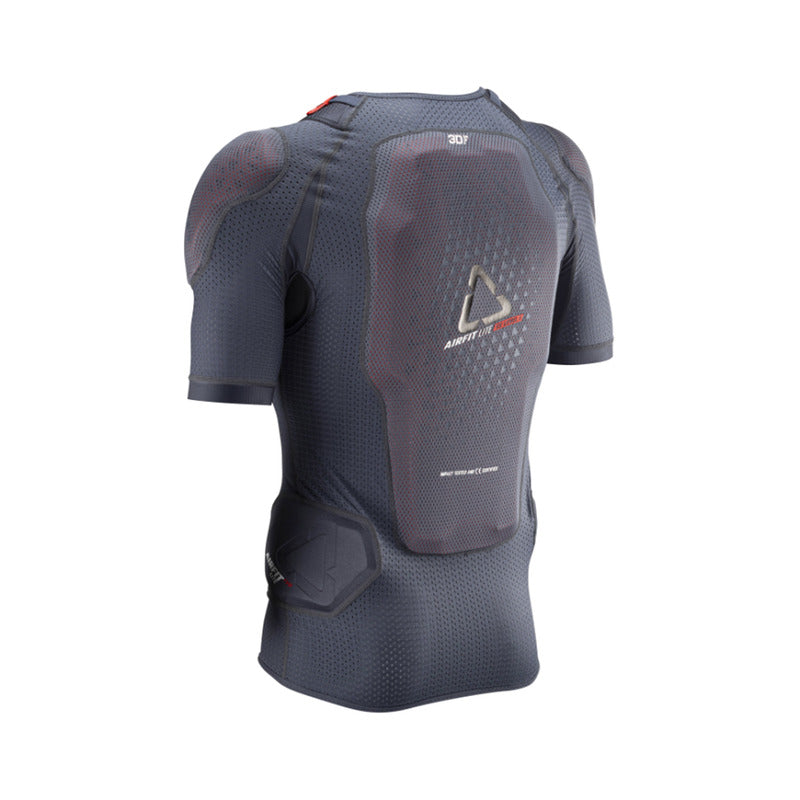 T-SHIRT Z OCHRANIACZAMI LEATT 3DF AIRFIT LITE EVO BLACK (160-166CM) S