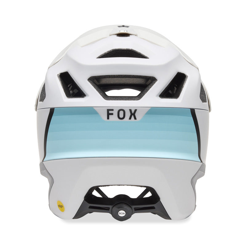 Kask Rowerowy Fox Dropframe Pro Grid Light Grey