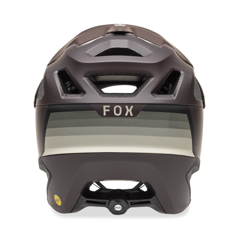 Kask Rowerowy Fox Dropframe Pro Grid Cocoa