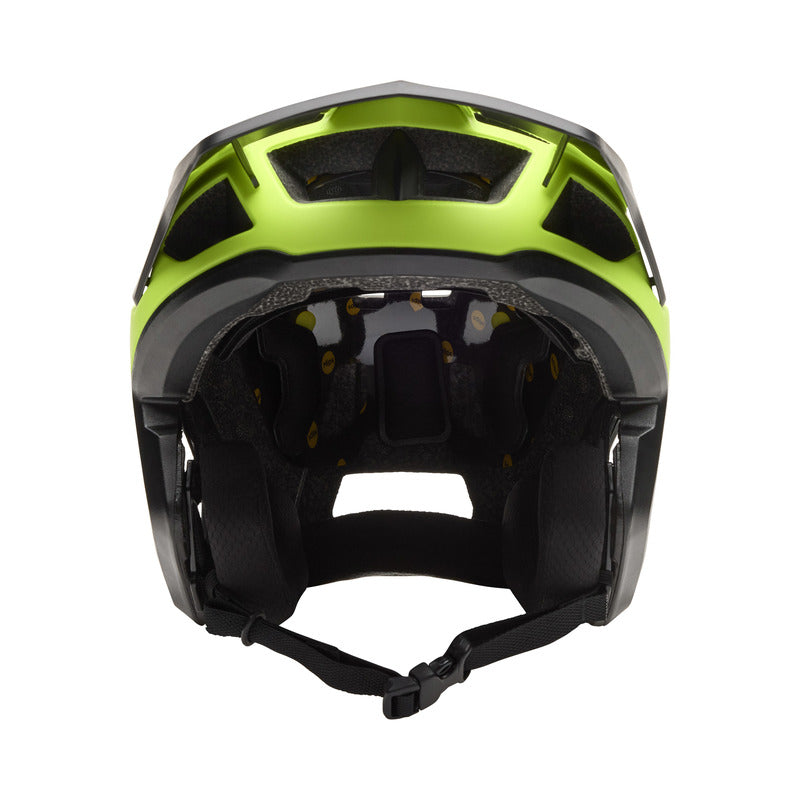 Kask Rowerowy Fox Dropframe Fluo Yellow