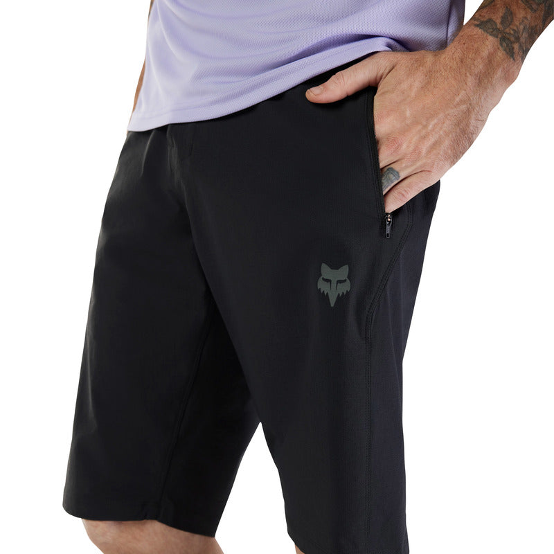 Spodenki Rowerowe Fox Ranger Black