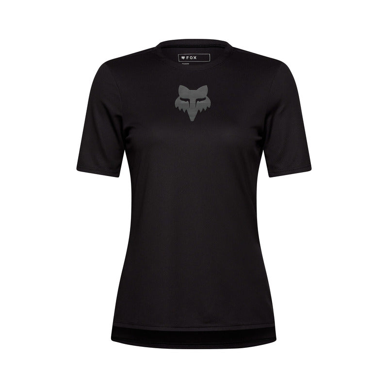 Koszulka Rowerowa Damska Fox Ranger Head Black