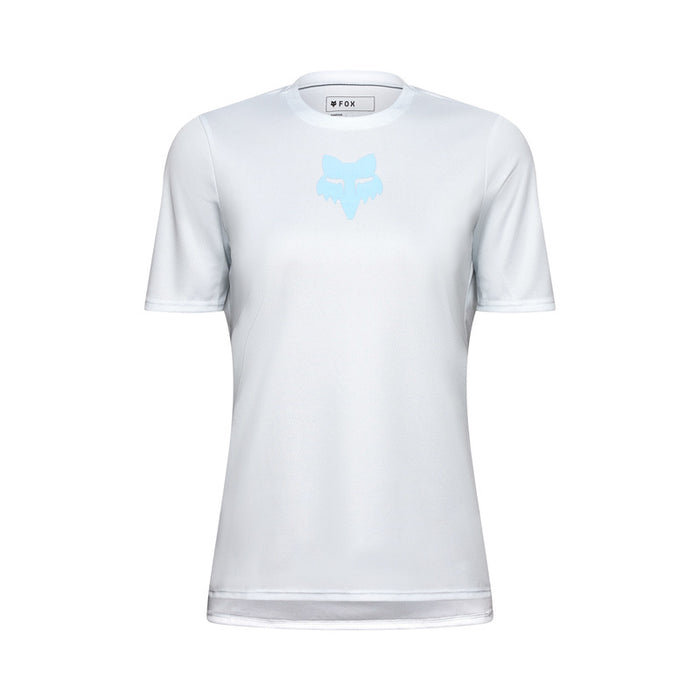 Koszulka Rowerowa Damska Fox Ranger Head Pale Blue
