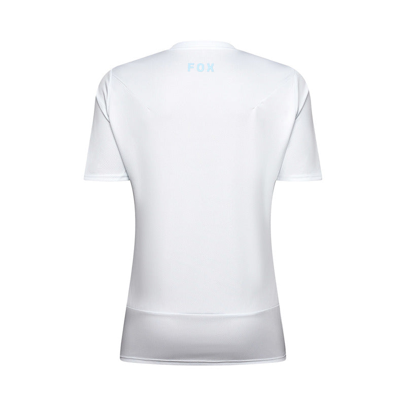 Koszulka Rowerowa Damska Fox Ranger Head Pale Blue