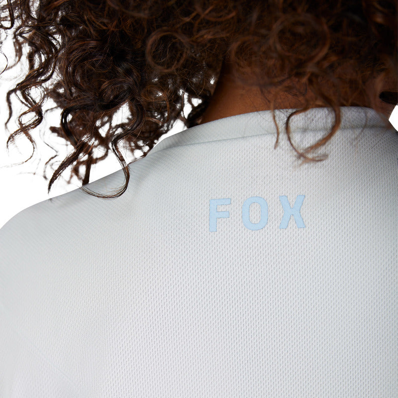 Koszulka Rowerowa Damska Fox Ranger Head Pale Blue