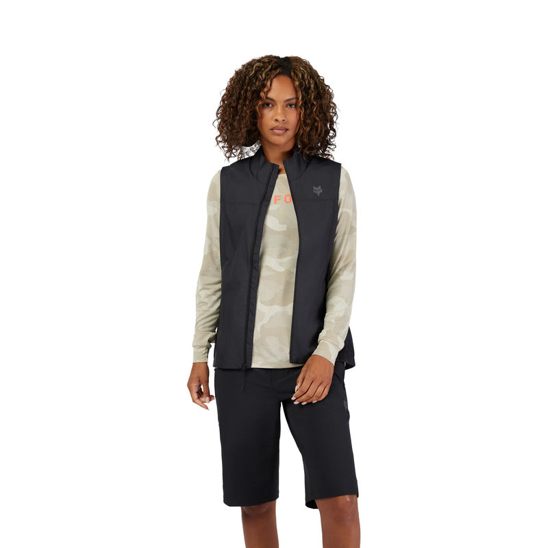 Kamizelka Rowerowa Damska Fox Ranger Wind Black