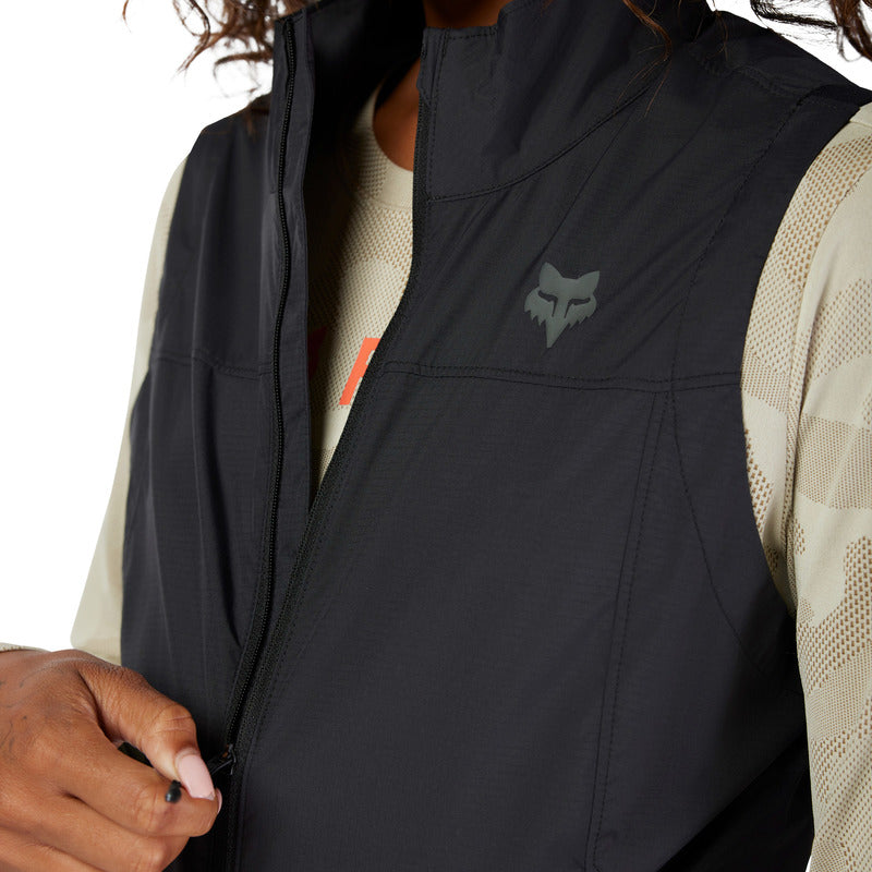 Kamizelka Rowerowa Damska Fox Ranger Wind Black