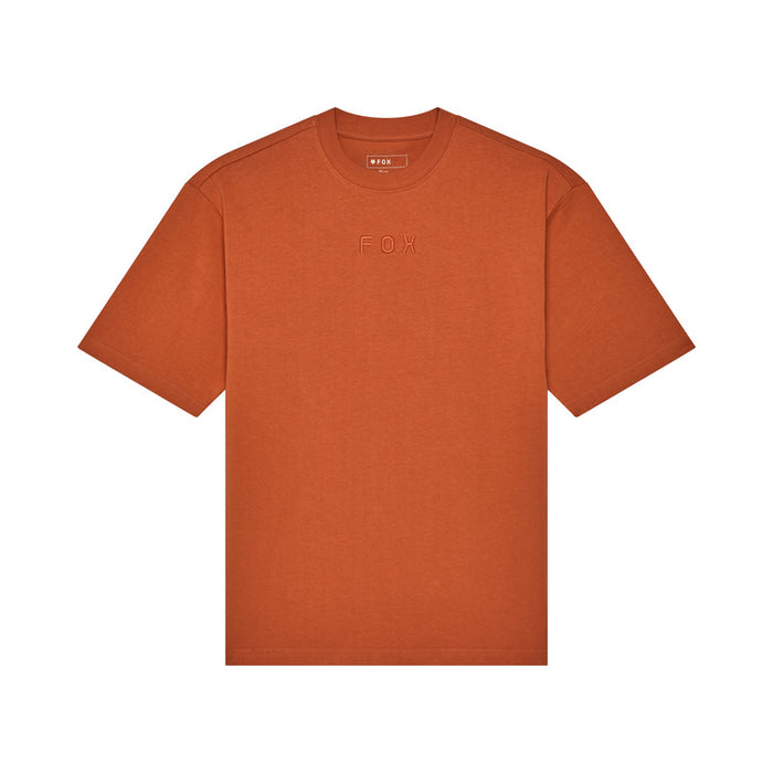 T-shirt Fox Wordmark Oversized Chocolate