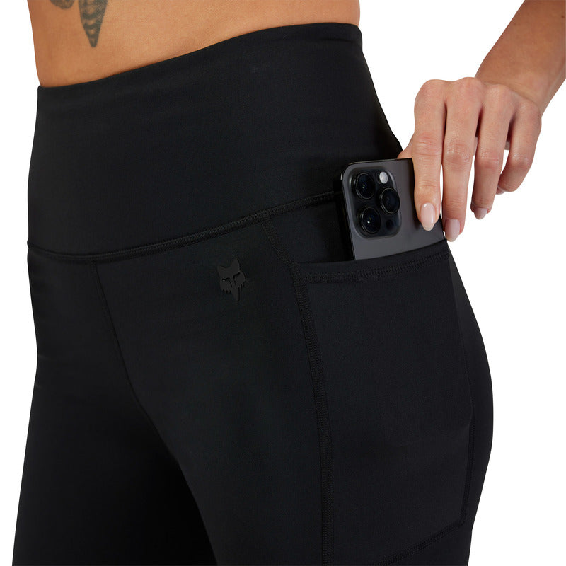 Spodenki Damskie Fox Motive Biker Black