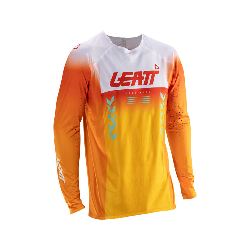 BLUZA OFFROADOWA LEATT MOTO 5.5 ULTRAWELD ORANGE S