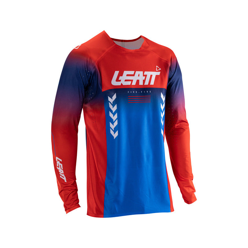 BLUZA OFFROADOWA LEATT MOTO 5.5 ULTRAWELD ROYAL BLUE RED S