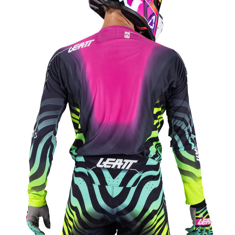 BLUZA OFFROADOWA LEATT MOTO 5.5 ULTRAWELD TIGER PINK S