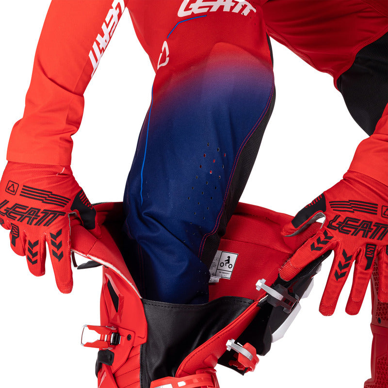 SPODNIE OFFROADOWE LEATT MOTO 5.5 I.K.S ROYAL BLUE RED XS