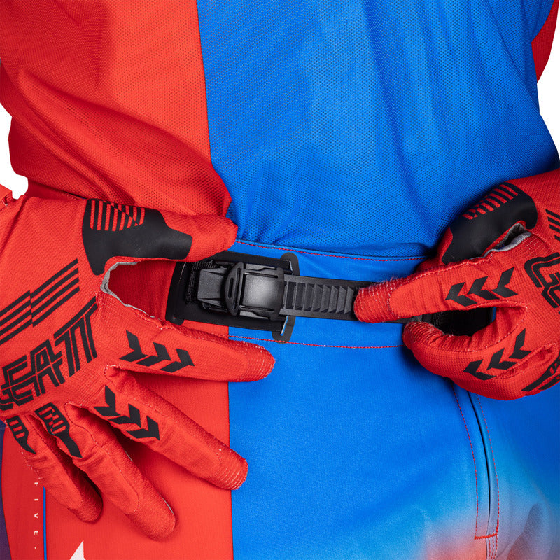 SPODNIE OFFROADOWE LEATT MOTO 5.5 I.K.S ROYAL BLUE RED XS