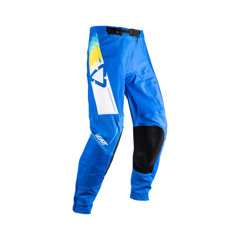 SPODNIE OFFROADOWE LEATT MOTO 4.5 PIXEL BLUE XS