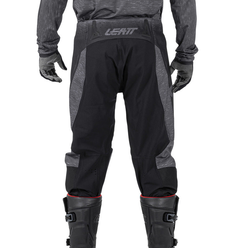 SPODNIE OFFROADOWE LEATT MOTO 4.5 STEALTH BLACK GREY XS