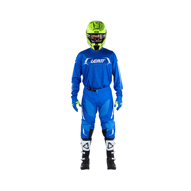 STRÓJ OFFROADOWY BLUZA I SPODNIE LEATT RIDE KIT MOTO 3.5 BLUE L