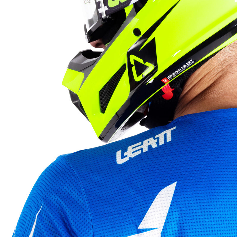 STRÓJ OFFROADOWY BLUZA I SPODNIE LEATT RIDE KIT MOTO 3.5 BLUE L