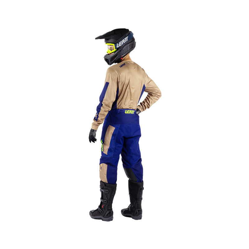 STRÓJ OFFROADOWY BLUZA I SPODNIE LEATT RIDE KIT MOTO 3.5 BROWN XS