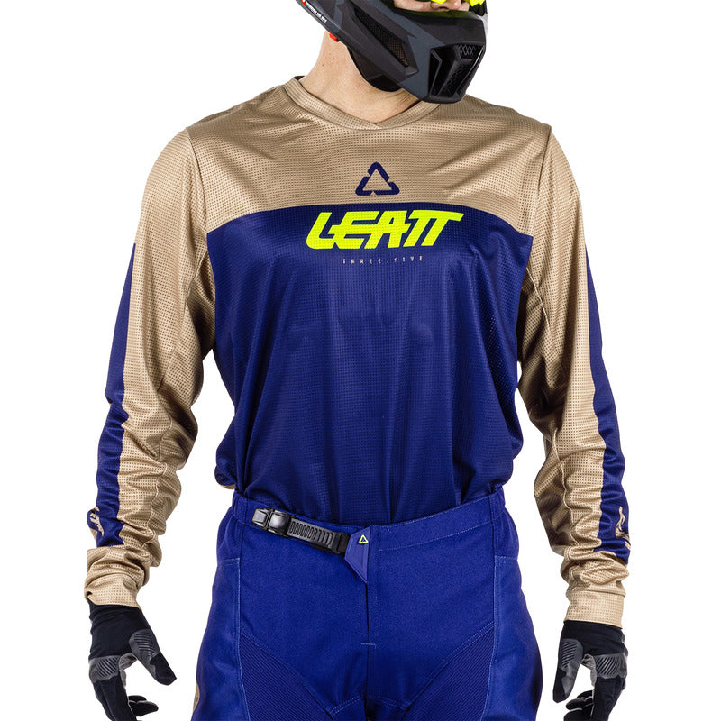 BLUZA OFFROADOWA LEATT MOTO 3.5 BROWN S
