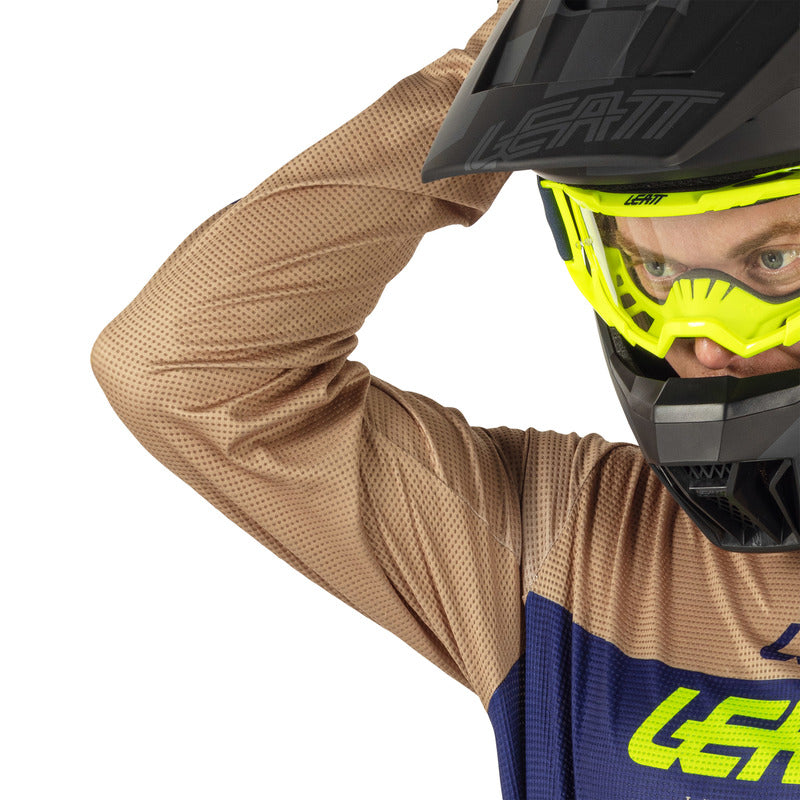 BLUZA OFFROADOWA LEATT MOTO 3.5 BROWN S