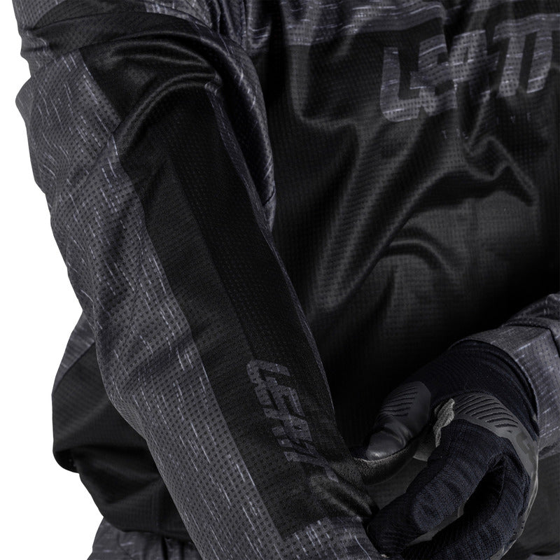 BLUZA OFFROADOWA LEATT MOTO 3.5 STEALTH BLACK GREY M